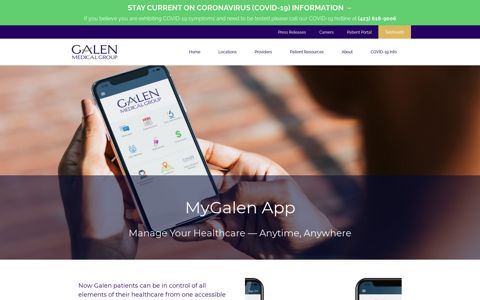 MyGalen App | GalenMedical - Galen Medical Group
