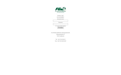 Archiv - FG Finanz-Service Aktiengesellschaft