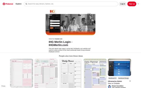 IHG Merlin Login - IHGMerlin.com | Best free email, Merlin ...