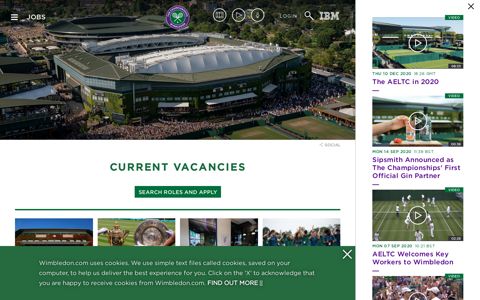 Jobs - Official Site by IBM - Wimbledon