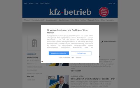 EUROGARANT AutoService AG || Übersicht - Kfz-Betrieb