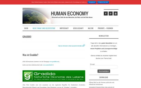 Gradido – Human Economy