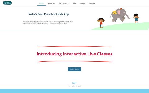 Kutuki - India's Best Preschool Kids Learning App