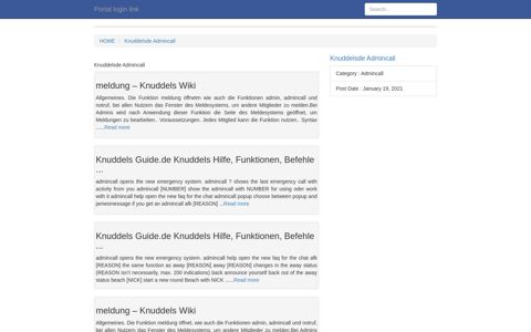 [LOGIN] Knuddelsde Admincall FULL Version HD ... - Portal login link