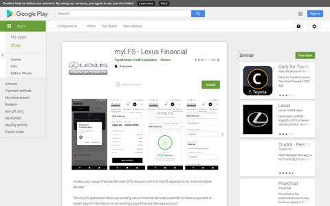 myLFS - Lexus Financial - Apps on Google Play