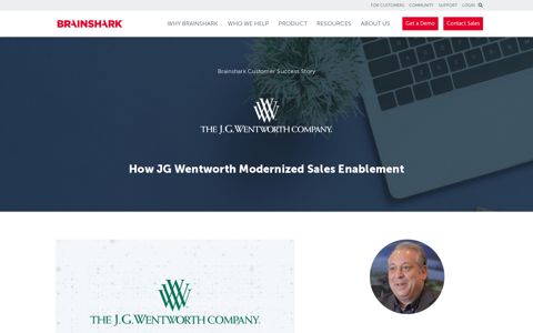 How JG Wentworth Modernized Sales Enablement | Brainshark