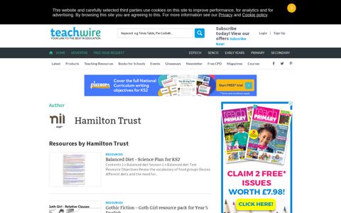 Hamilton Trust - Teachwire