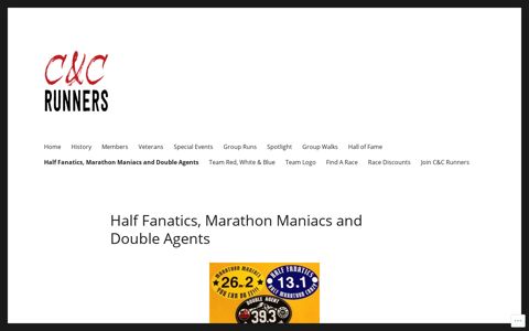 Half Fanatics, Marathon Maniacs and Double Agents