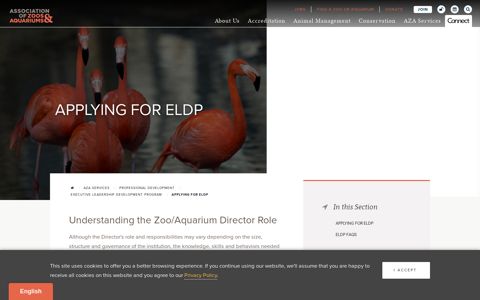 Applying for ELDP - Association of Zoos & Aquariums