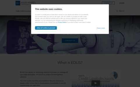 EOLIS: Online Customer Portal for your Business - Euler Hermes