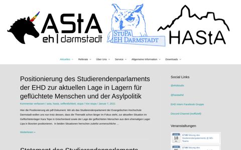 AStA Evangelische Hochschule Darmstadt -