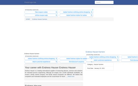 [LOGIN] Endress Hauser Karriere FULL Version HD Quality Hauser ...