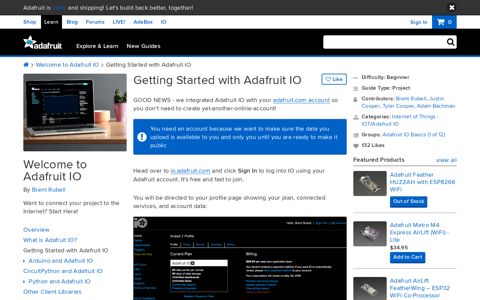 Getting Started with Adafruit IO | Welcome to Adafruit IO ...