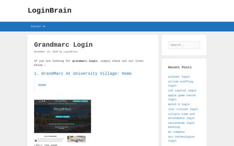 grandmarc login - LoginBrain