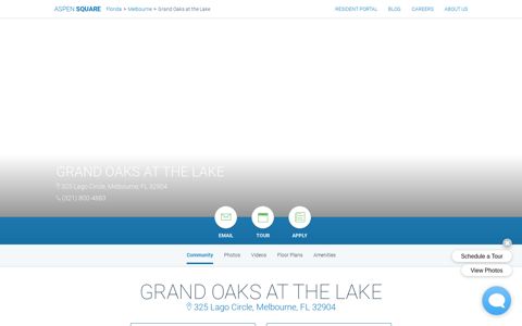 Melbourne, FL Apartments for Rent | Grand Oaks at the Lake