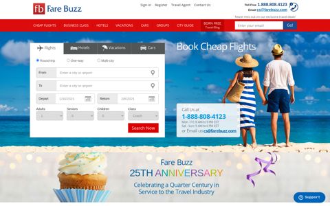 Cheap Flights, Plane Tickets & Airline Ticket Deals - Fare Buzz
