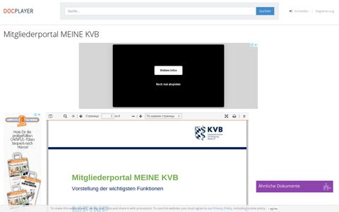 Mitgliederportal MEINE KVB - PDF Free Download