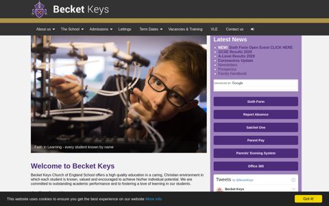Becket Keys - Church of England Secondary School