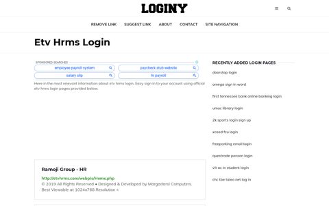 Etv Hrms Login ✔️ One Click Login - loginy.co.uk