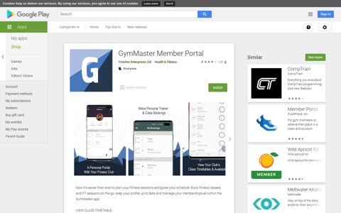 GymMaster Member Portal - Apps on Google Play