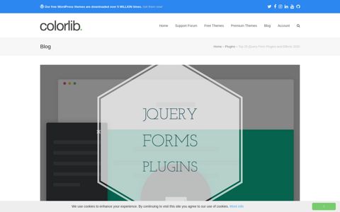 Top 25 jQuery Form Plugins and Effects 2020 - Colorlib