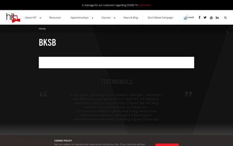 BKSB | HIT Training Ltd