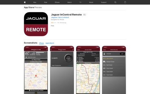 ‎Jaguar InControl Remote on the App Store