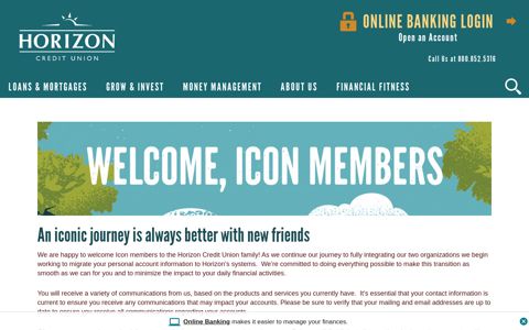 Featured - Icon - Horizon Credit Union