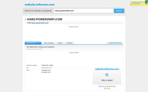 habs.power2wifi.com at Website Informer. Visit Habs Power 2 ...