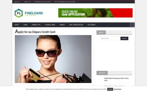 Apply for an Edgars Credit Card - Loans