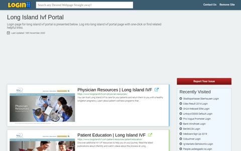 Long Island Ivf Portal - Loginii.com