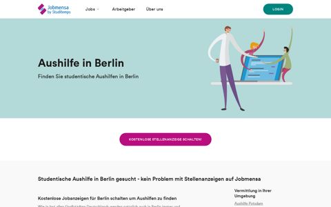 Aushilfe in Berlin | Jobmensa