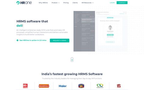 HRMS Software India | Top HRMS Company India | HROne ...