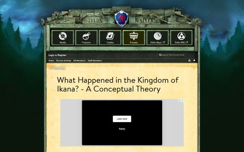 What Happened in the Kingdom of Ikana? - A Conceptual ...