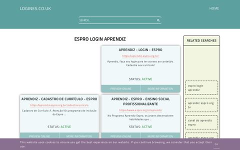 espro login aprendiz - General Information about Login