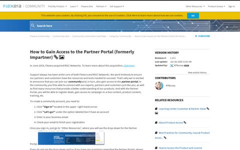 How to Gain Access to the Partner Portal (formerly ...