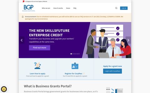 Business Grants Portal
