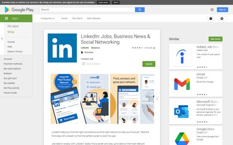 LinkedIn: Jobs, Business News & Social Networking - Google ...