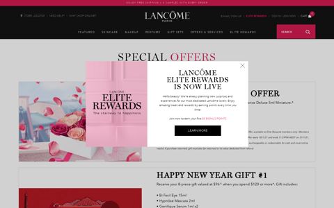 Exclusive Beauty Offers & Gifts - For Online Only - Lancôme