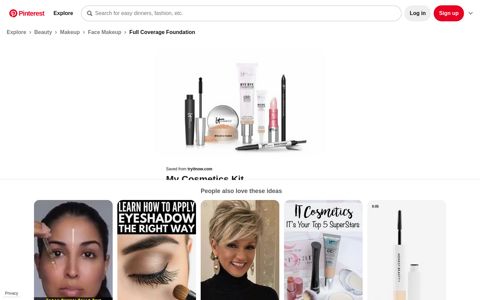 IT Cosmetics Bye Bye Foundation | Cosmetic kit, It cosmetics ...