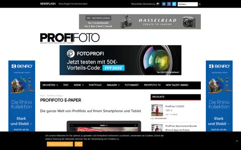 ProfiFoto E-Paper | ProfiFoto