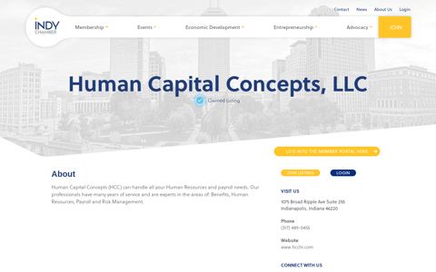 Human Capital Concepts, LLC – Indy Chamber