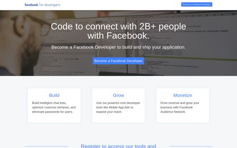 facebook developers | registration