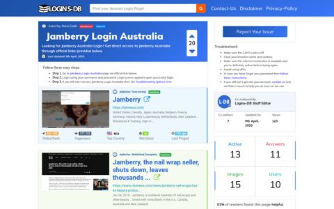 Jamberry Login Australia - Logins-DB