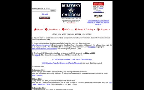 MilitaryCAC's Information on what you need to do BEFORE ...