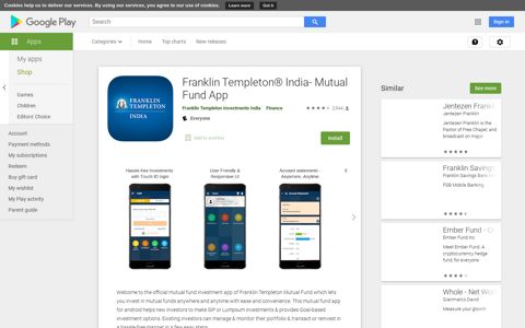 Franklin Templeton® India- Mutual Fund App – Apps on ...