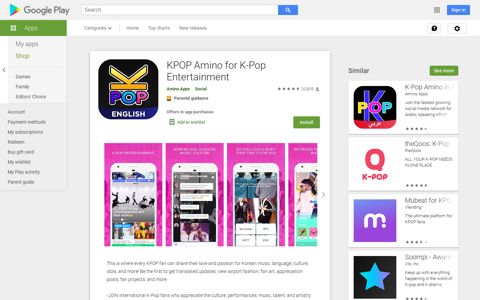 KPOP Amino for K-Pop Entertainment – Apps on Google Play