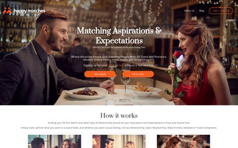 HappyMatches | Best Free Dating App & Site for Hookup Fling ...