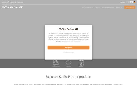Products | Kaffee Partner