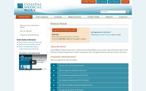 Patient Portal | CoastalMedical.com